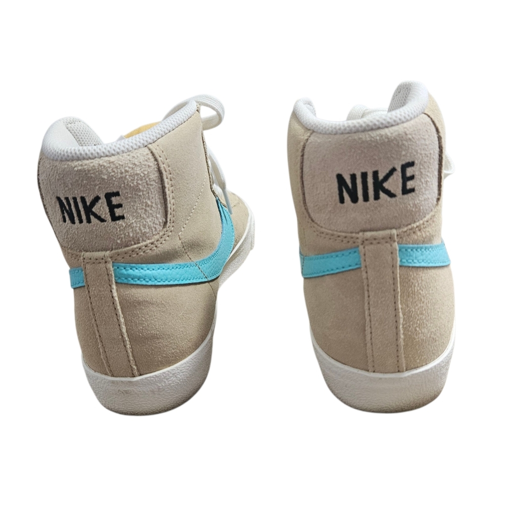 Nike Men's Blazer Mid 77 FJ4414-200 Desert Ore/Light Aqua Unisex - Picture 3 of 9